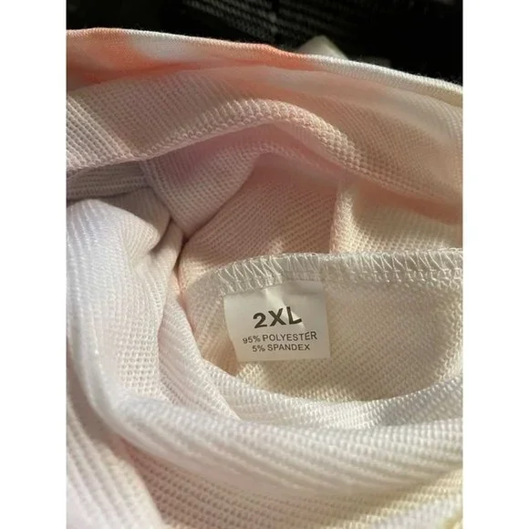 Pink Leopard Long Sleeve Shorts Lounge Set 2XL (4446) - Picture 3 of 6